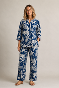 Radha Tunic Set - Blue Jungle Boogie
