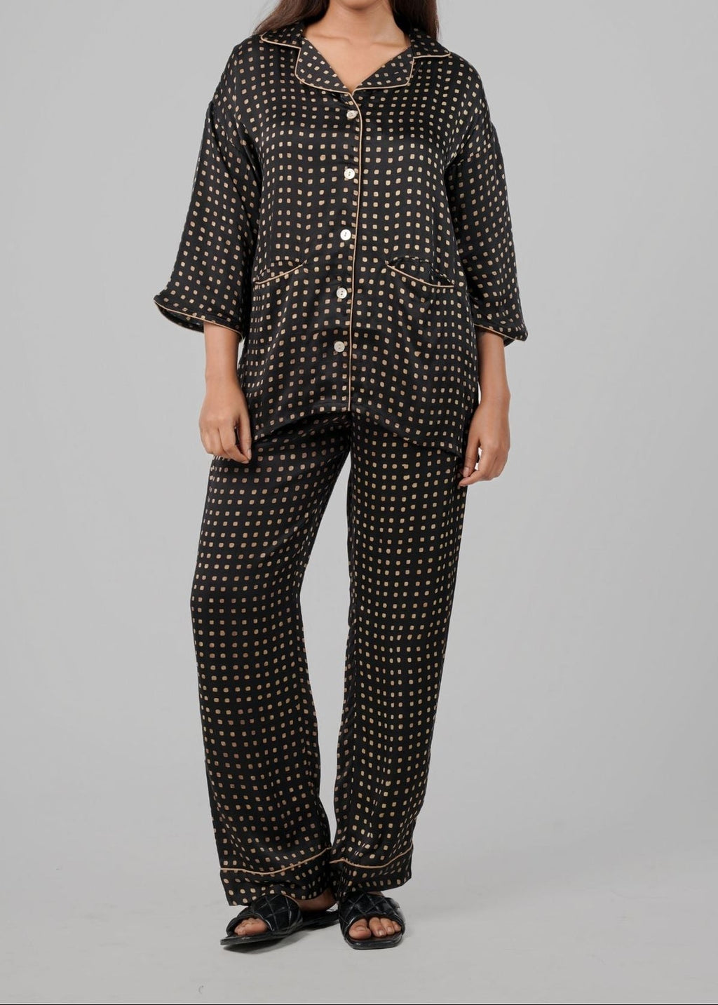 Sharan Boxy PJ Set - Night Sky