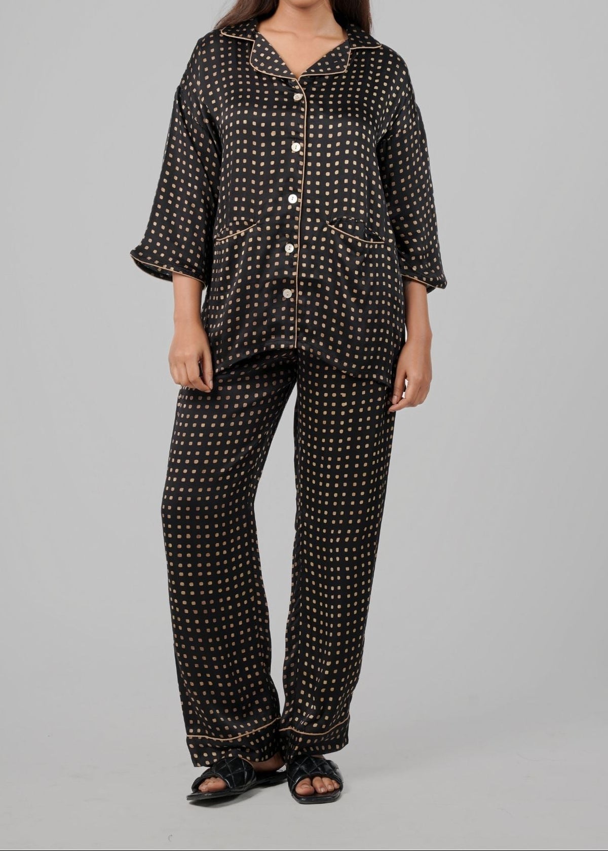 Sharan Boxy PJ Set - Night Sky