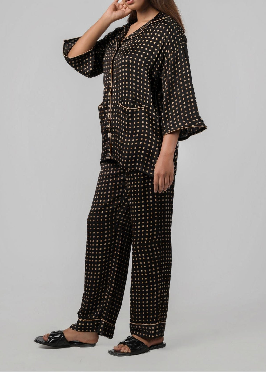 Sharan Boxy PJ Set - Night Sky