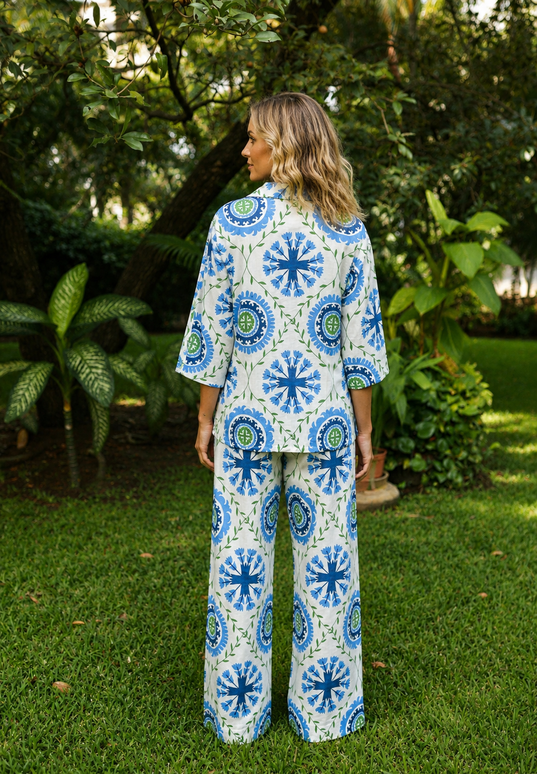 Sharan Boxy PJ set - Trellis Wheels