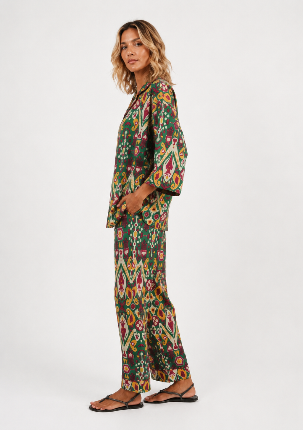 Sharan Boxy PJ 2pc Set - Forest Bazaar