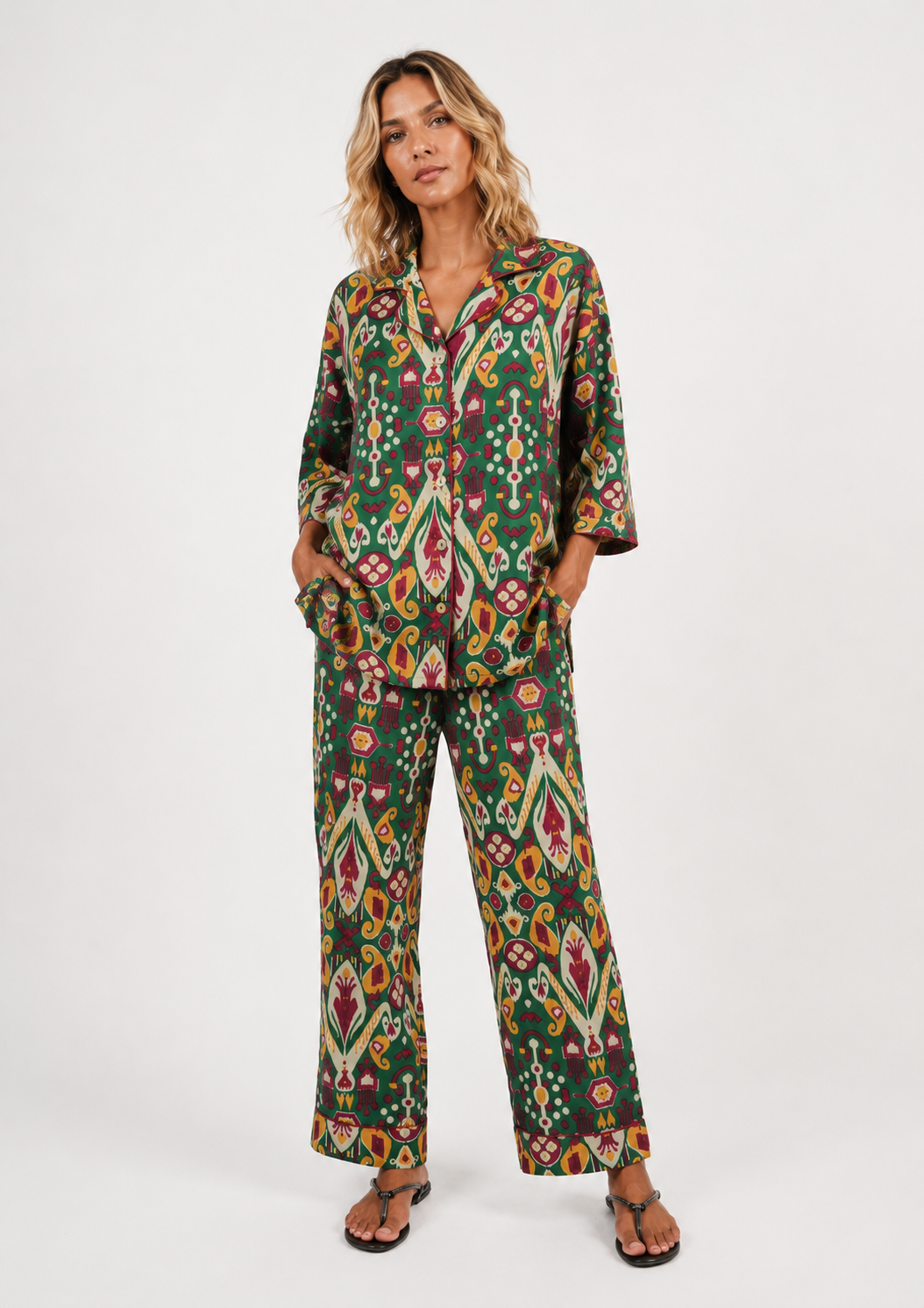 Sharan Boxy PJ 2pc Set - Forest Bazaar