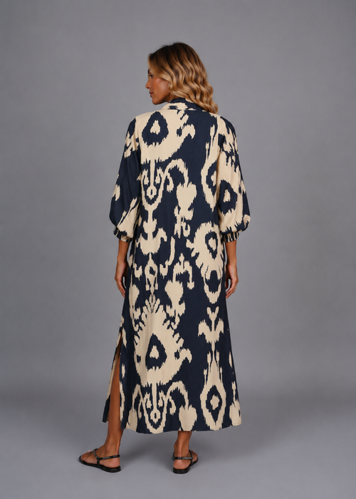 Anika Dress - Navy Chandelier