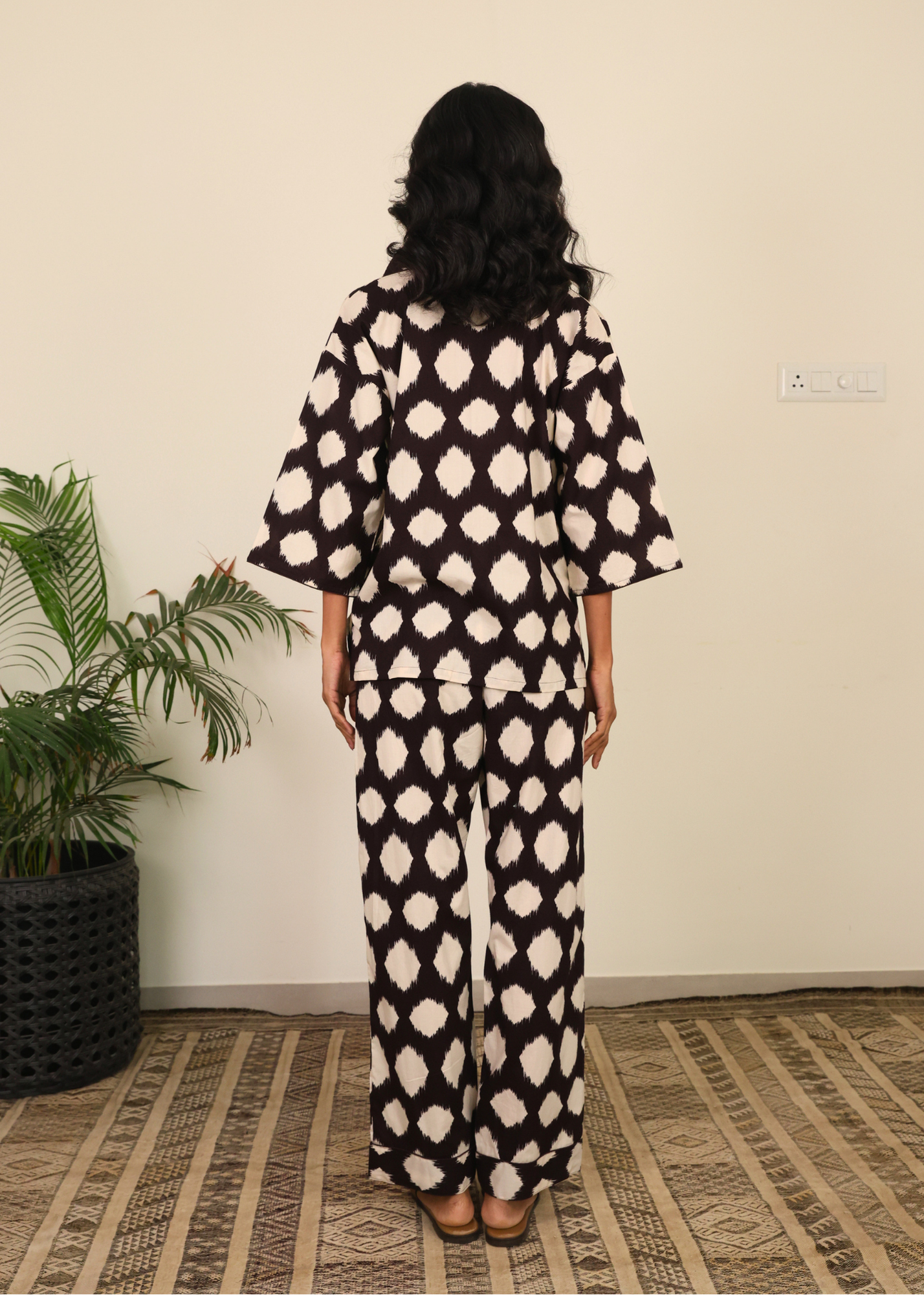 Sharan Boxy PJ Set - Stone