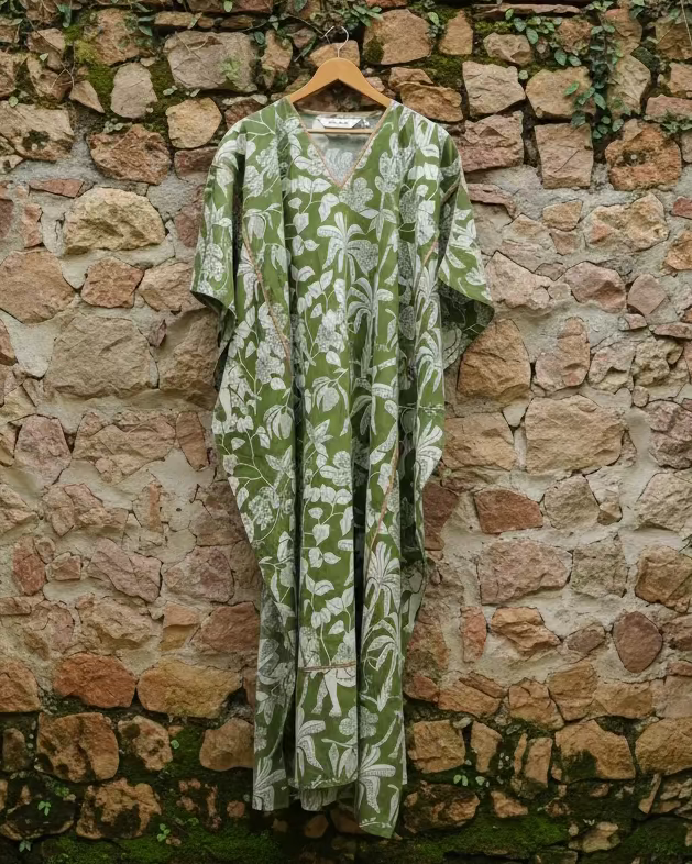 Sun Kaftan - Green Jungle Boogie