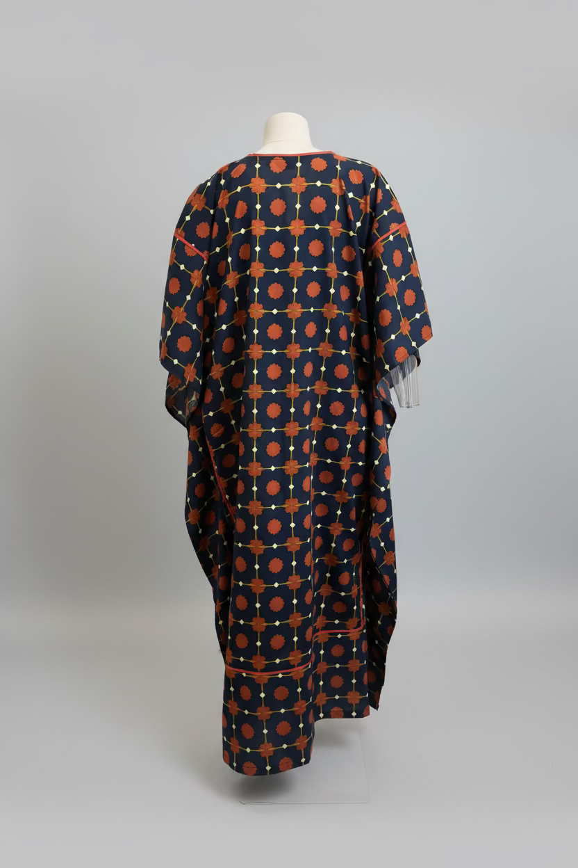 Sun Caftan - Midnight Marigold
