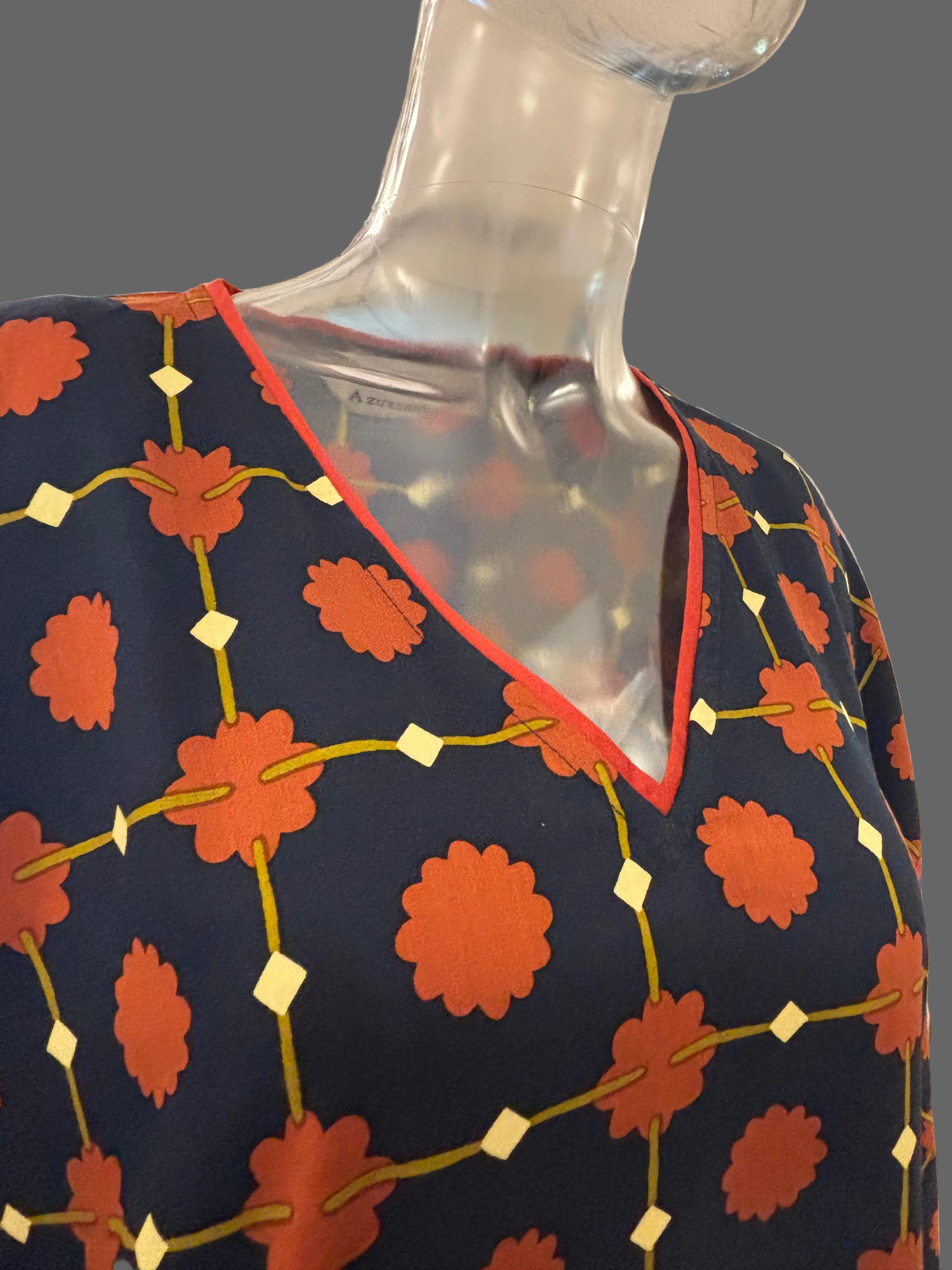 Sun Caftan - Midnight Marigold