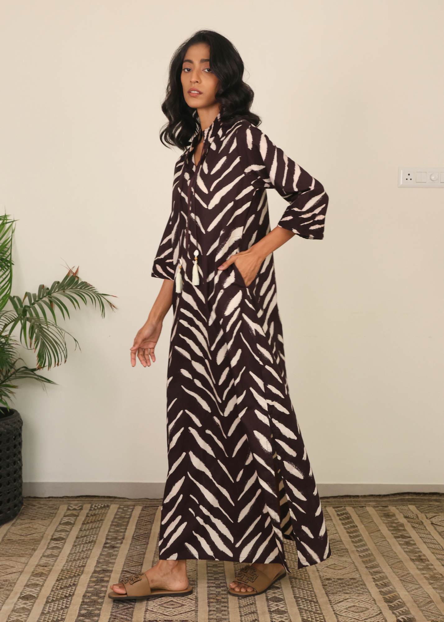 Nikki Lounge Dress - Drift