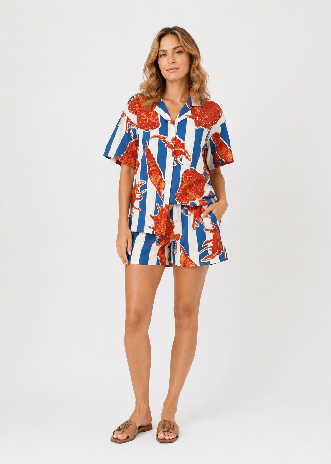 Sharan Shorts Set - She Sells Sea Shells